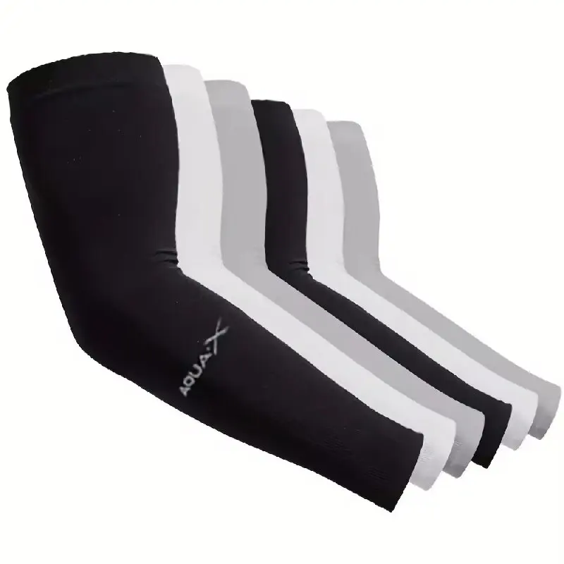 Outdoor Adventure And Sports - 3Pairs Breathable Sun Protection Sleeves UV