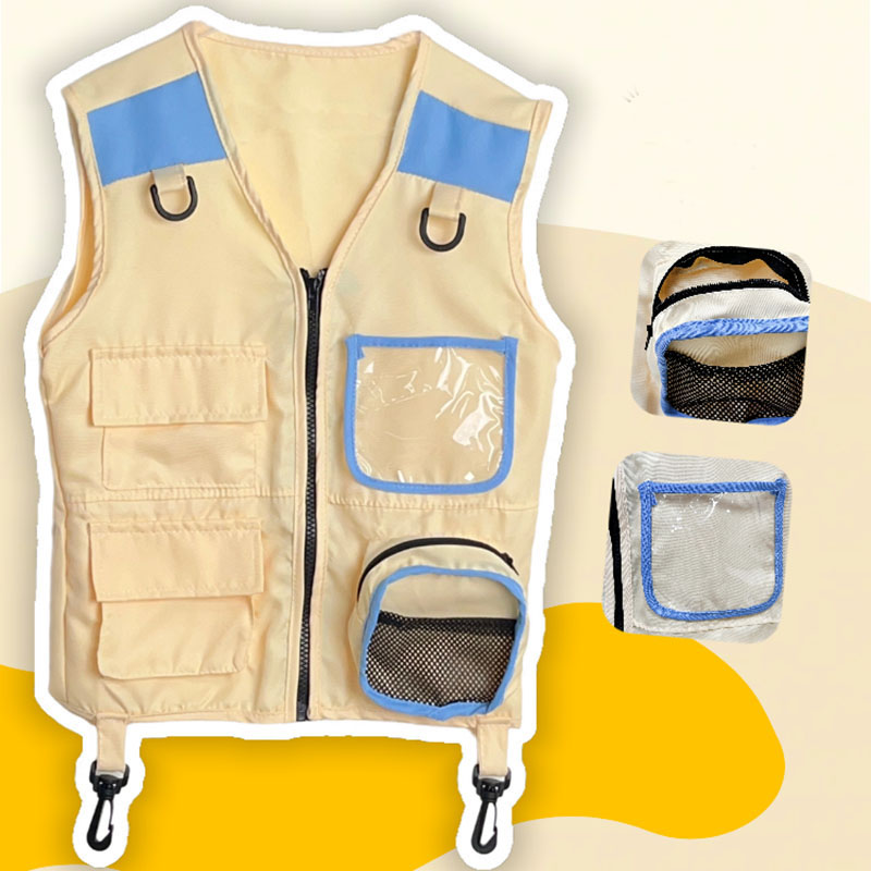 Children Explorer Vest Pretend - Outdoor Adventure For Kids 评论和价格