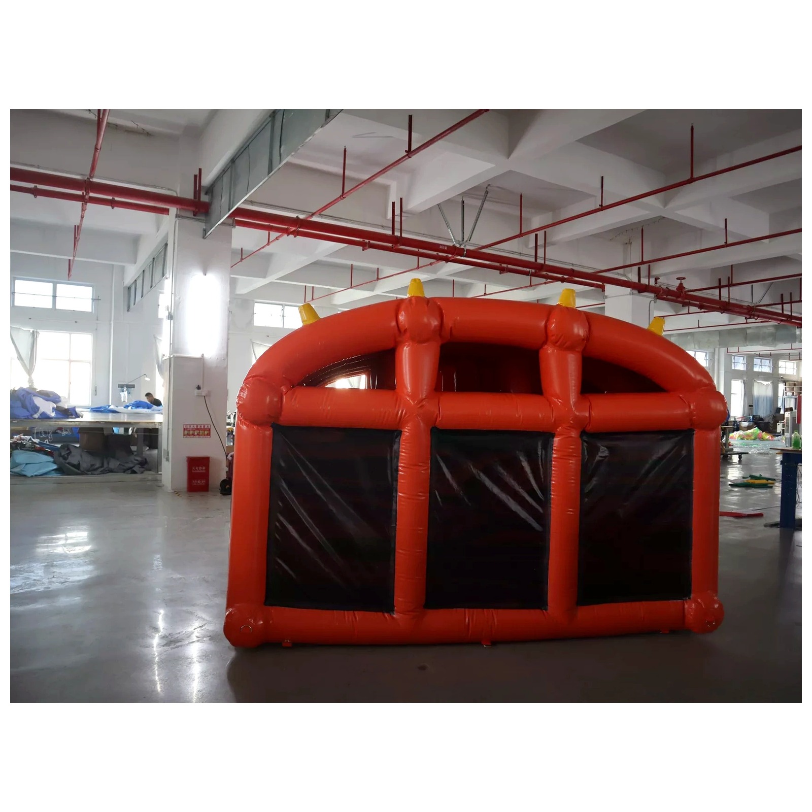 Large Orange Inflatable Maze 3 - Outdoor Adventure Rentals 评论和价格
