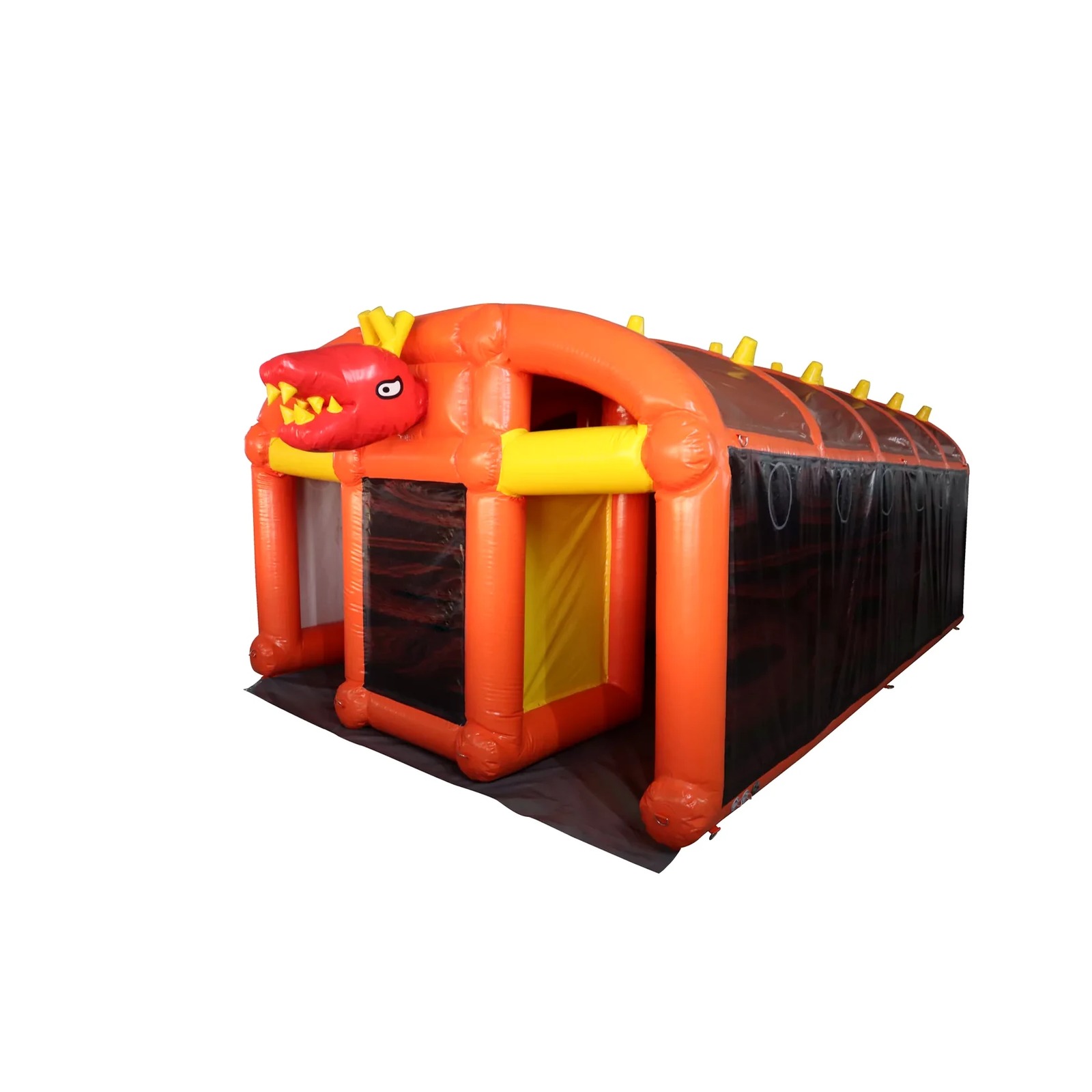 Large Orange Inflatable Maze 3 - Outdoor Adventure Rentals 评论和价格