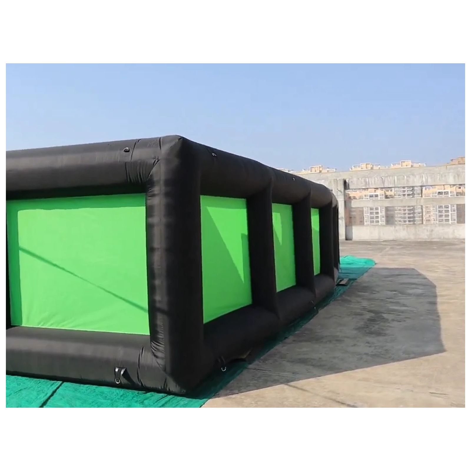 Outdoor Black Green Inflatable - Outdoor Adventure Rentals 评论和价格