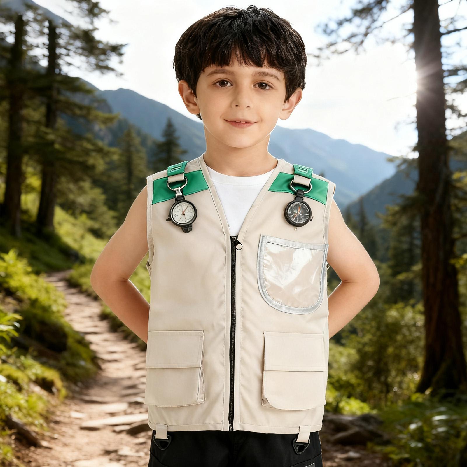 Kids Explorer Vest Costume Saf - Outdoor Adventure For Kids 评论和价格