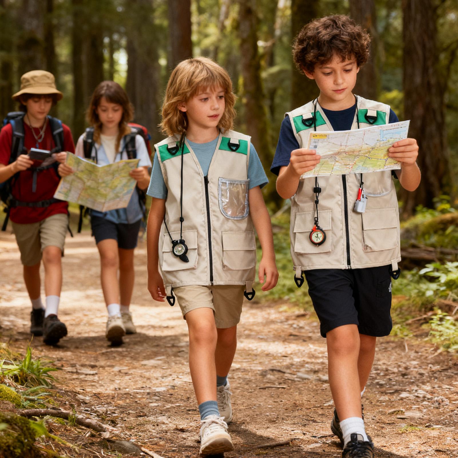 Kids Explorer Vest Costume Saf - Outdoor Adventure For Kids 评论和价格