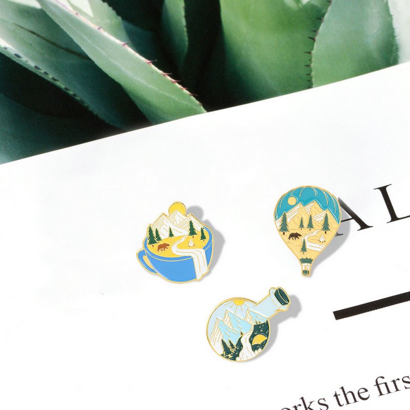 Camping Adventure Enamel Pins  - Outdoor Adventure For Kids 评论和价格