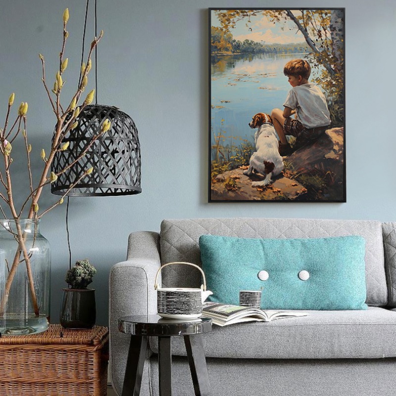 Vintage Boys Room Art Poster B - Outdoor Adventure For Kids 评论和价格