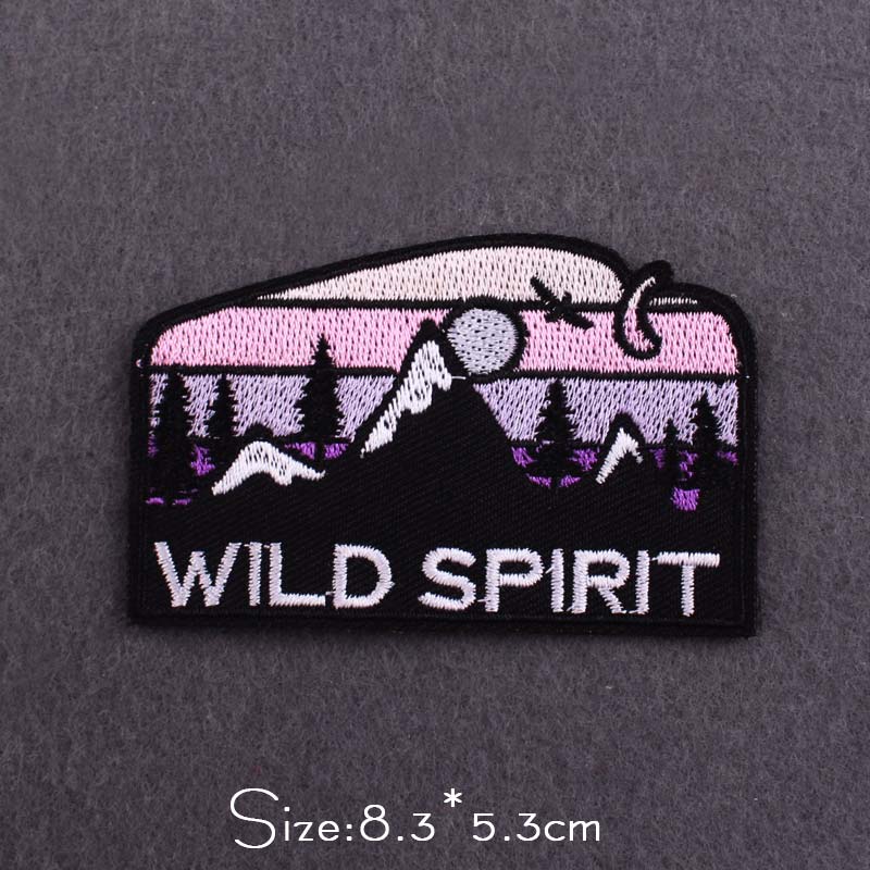 Wilderness Patches On Clothes  - Outdoor Adventure Show 评论和价格