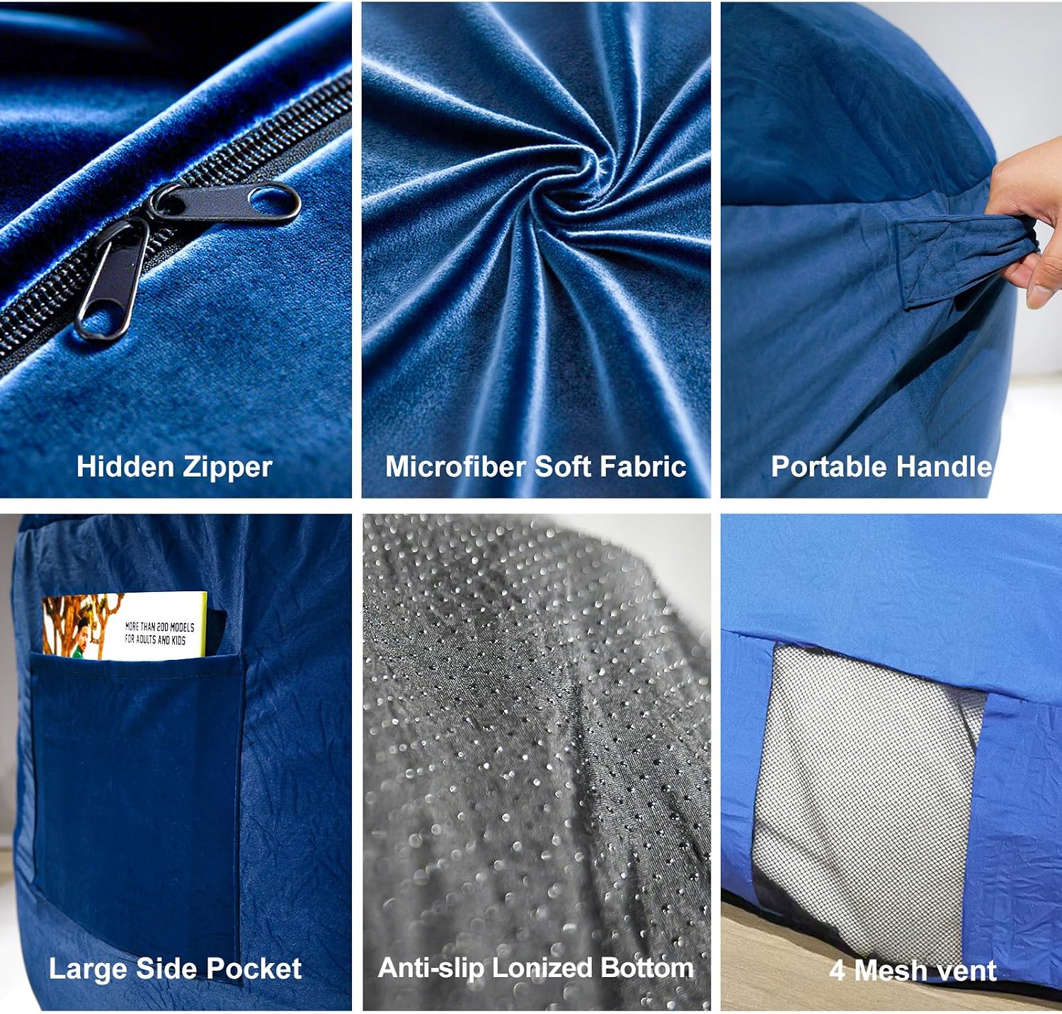 Bean Bag Chair and Sensory Cra - Crash Pad Folding 评论和价格