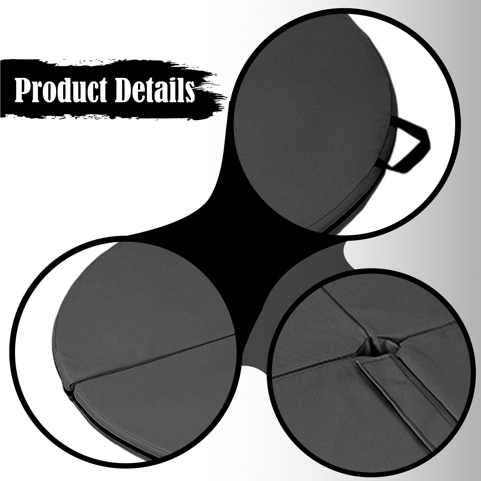 Crash Mat Round Folding Portab - Crash Pad Folding 评论和价格