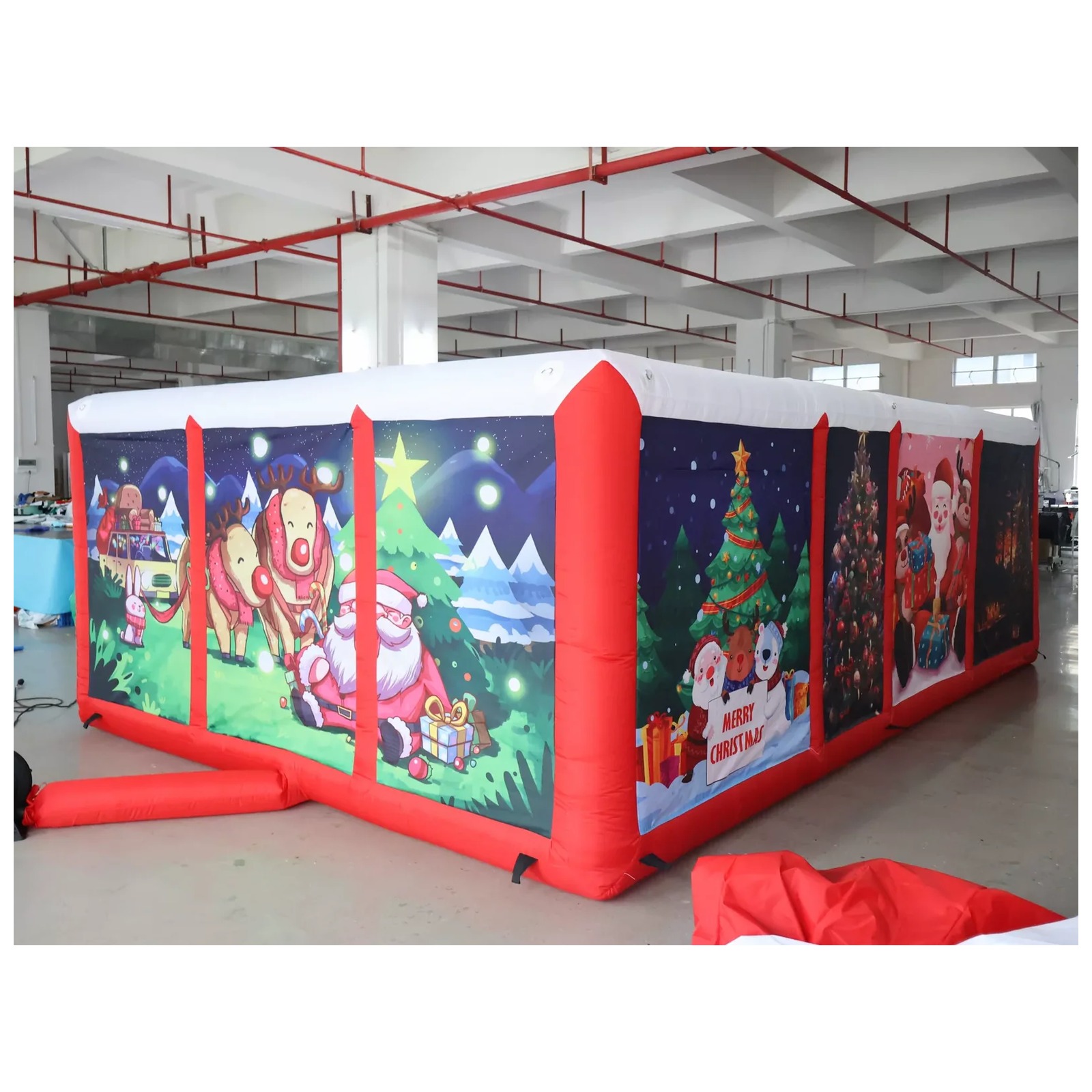 Outdoor Red Covered Inflatable - Outdoor Adventure Rentals 评论和价格